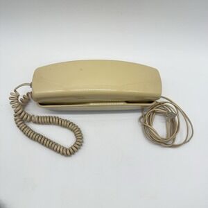 Radio Shack Almond Wall Mount‎ Touch Tone Telephone Big Button Phone Untested